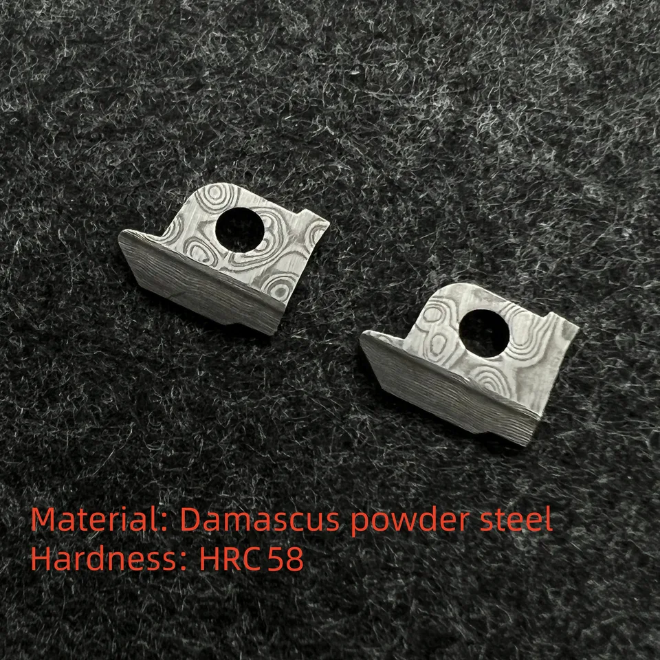 Damascus oceľový náhradný drôt vložky pre letherman prepätie TTI Wave Arc P4 SkeleOol Signal Signal DIY Príslušenstvo