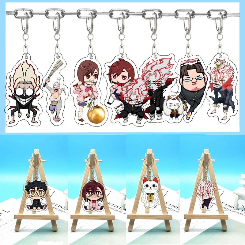 Dan Populárne anime figúrky Ayase Momo Takakura Ken Acryl Keychain Cosplay Cosplay Bag prívesok Keyring Darcov