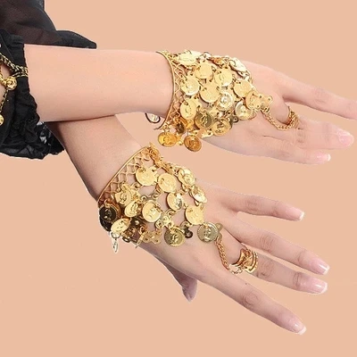 Dance Wear Bollywood Šperky na tanečné náramky 1 pár šperkov set indické šperky doplnky