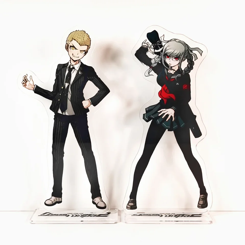 Danganronpa 2 Fuyuhiko Kuzuryu Peko Pekoyama Akrylový stanistík figuríny stolová dekorácia tortu tortu anime anime