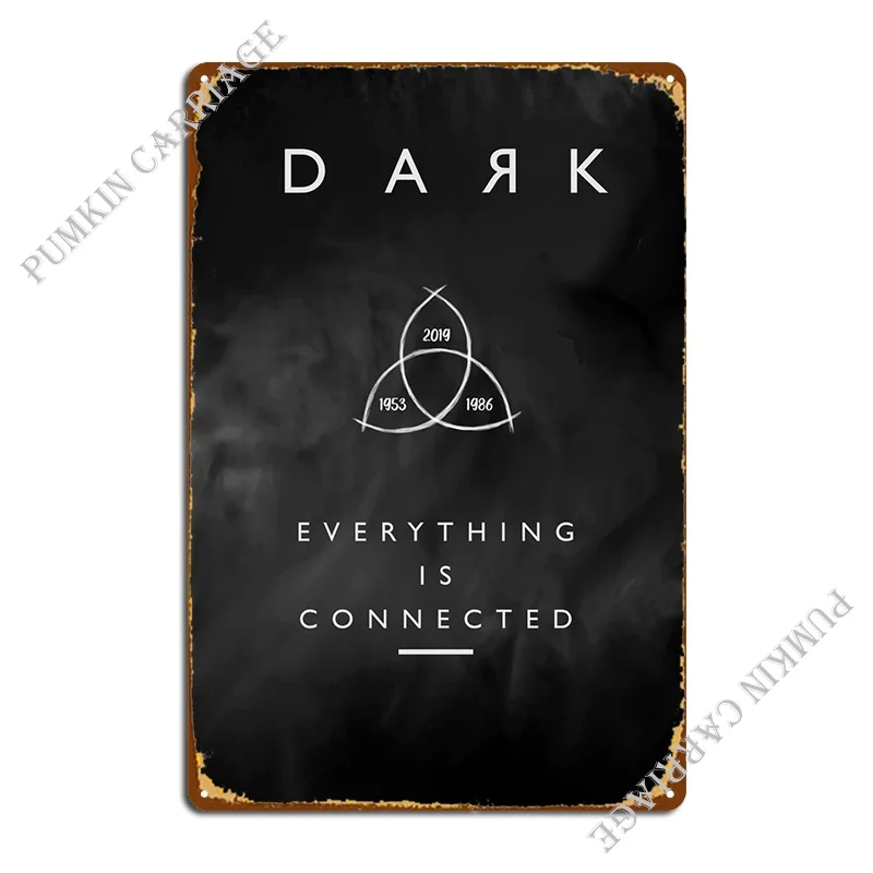 Dark Netflix Jonas Martha Metal Sign Home Domov Dizajn Klub cínový znak plagát