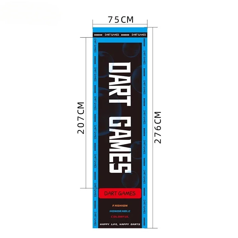 Dart Machine Profesionálne štandardné štandardné multifunkčné podlahové matné športové praktiky súťaž Non-Slip Dart Track