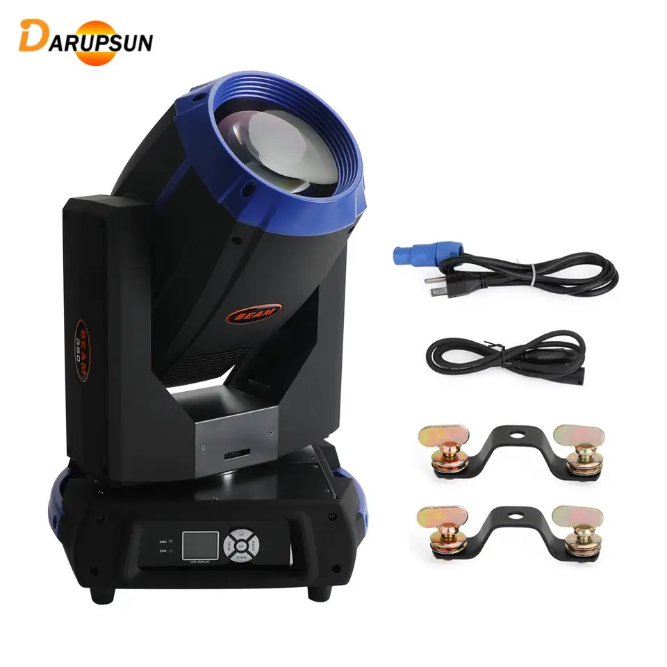 Darupsun 350W 17R lúč s pódiom Light Moving Head Light DJ Disco udalosť s dúhovým efektom