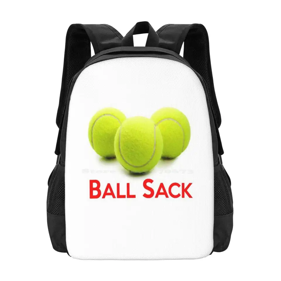 Darčeky tenistického hráča-Tennis Ball Sack Funny Darček Nápady pre tenisov a trénerov na ukladanie tenisových loptičiek na súdnom batohu