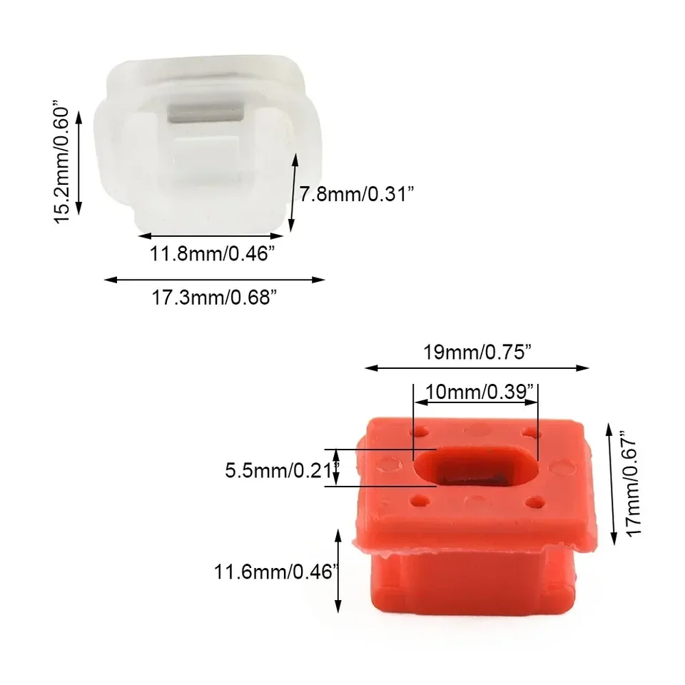 Dash Dash Treas erping Clips Clip Untern 51458266814 Plast nová náhradná vysoká kvalita pre BMW 3 sériu E46 E90