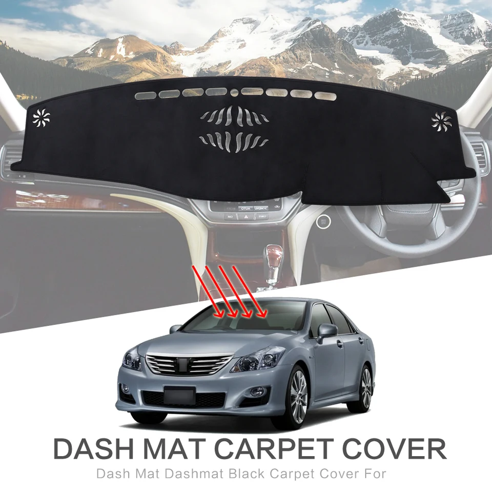 Dashboard Mat pre Toyota Crown S210 2013-2018 Dash Mat Dashmat Sunshade Protectional Carpet