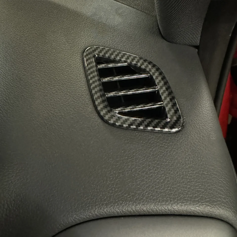 Dashboard v štýle uhlíkových vlákien Horná odmrazovacia plocha vzduchového rámu vzduchového krytu vzduchového krytu pre Hyundai i30n 2018-2023 LHD RHD