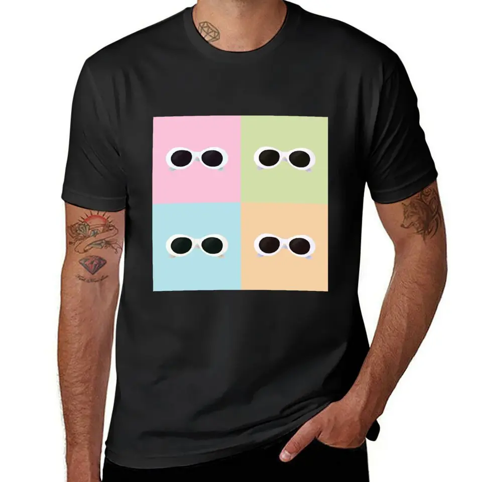David Rose Sungasses Pop Art Tričko blúzka Animal Prinfor Boys Plain T tričko muži