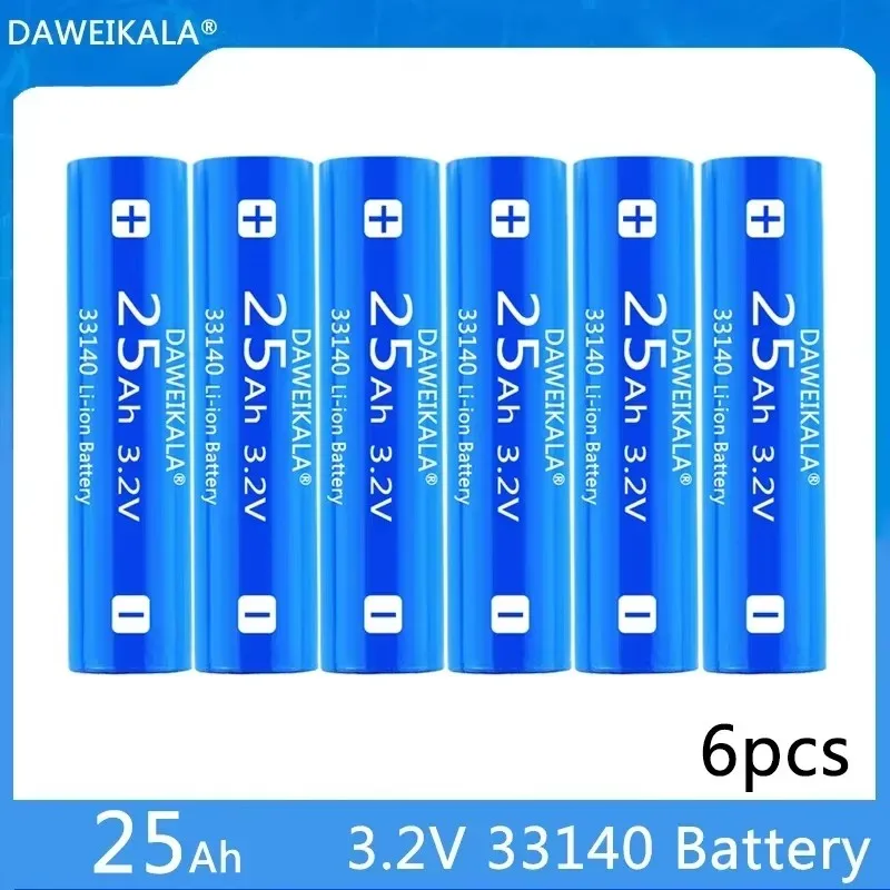 Daweikala-bicicleta Eléctrica 2023, 33140 V, 25AH, LifePo4, 12v, 24v, 36v, 48v, 20AH, 30AH, Autocaravana, Scooter Noved de 3,2