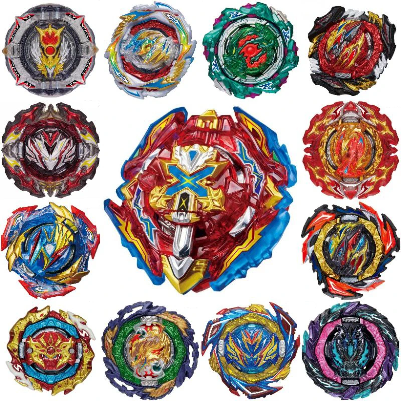 DB Single Bey B-193 Ultimate Valkyrie B-200 Xiphoid Xcalibur B-186 Roar Bahamut Spinning Top Only Kids Bey hračky pre chlapcov darček