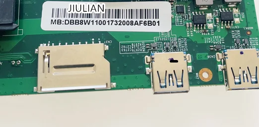 DBB8W11001 pre Acer Aspire C22-760 C24-760 všetko v jednej základnej doske DB.B8W11.001 I3-7100U CPU DDR4 v dobrom stave