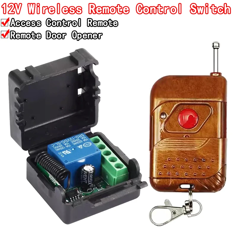 DC 12V 1 kanálové vzdelávanie WIFI 315MHz RELEFIL SWENUL MODUL S 315MHz Wireless diaľkové ovládanie pre inteligentný domov