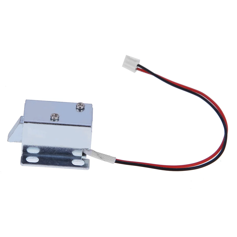 DC 12V Intelligent Cabinet Lock Lock Low Spotreba energie Univerzálny elektrický solenoidový zámok anti-skidding pre skladovací stojan na písmen