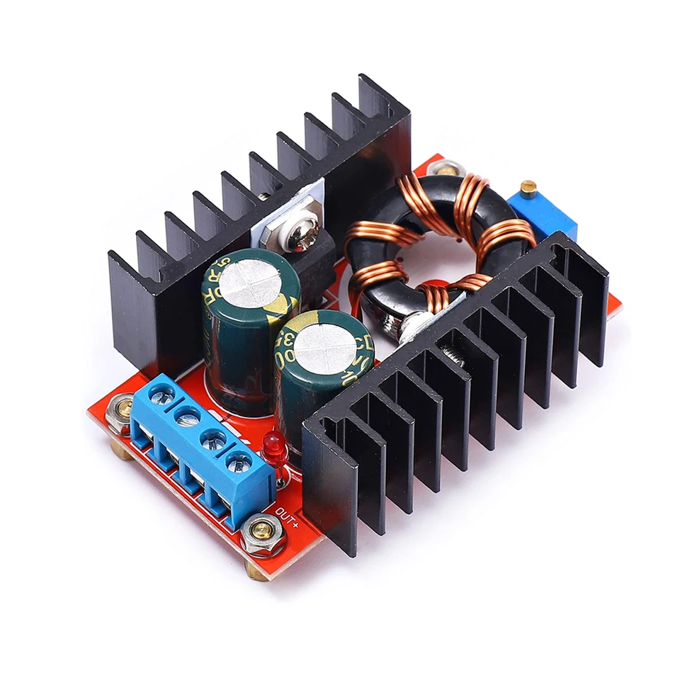 DC 150W 6A Zosilňovací posilňovač napájacieho zdroja LED vodič 10-32V na 12-35V napätie nabíjačky Step UP Modul