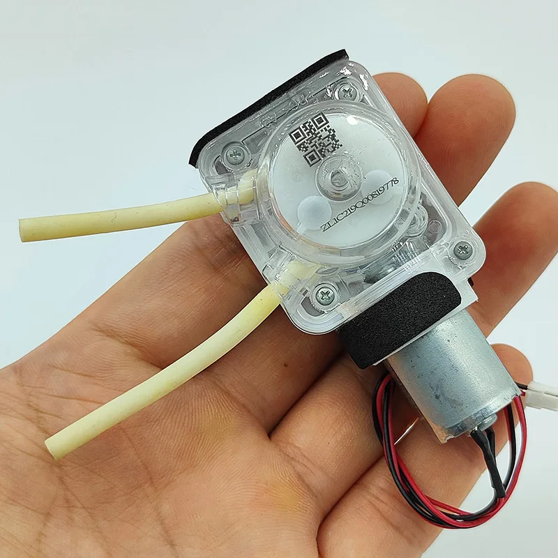 DC 3V 3,7V 5V Malé mini peristaltické vodné čerpadlo Dávkové čerpadlo mikro-propagujúce sacie kvapalné čerpadlo Reverzibilné meranie čerpadla