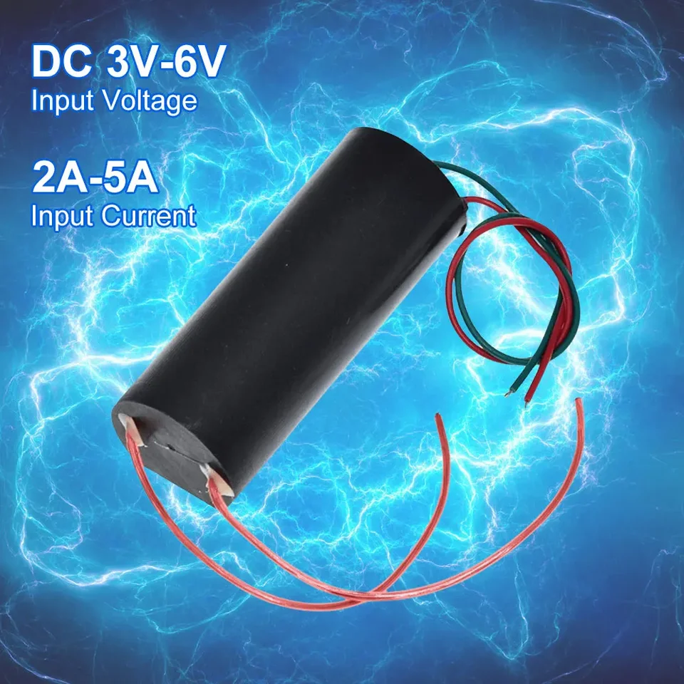 DC 3V-6V Vysoké napätie Generátor 2A-5A 400KV Booster Converter