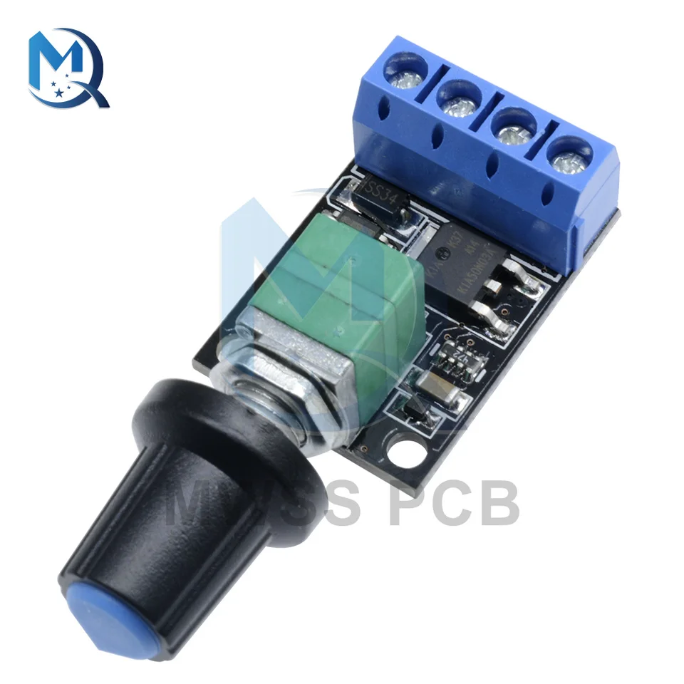 DC 5V 12V 16V 10A regulátor napätia PWM PWM Guvernér motora Stepless Speed ​​Switter prepínač LED DUMER Modul 10 kHz 14 kHz