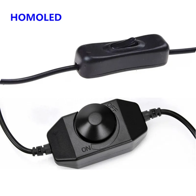 DC 5V 12V 24V biely/čierny spínač stlačeného tlačidla s 30 cm dc ženský mužský konektor pre 3528 5050 s jednou farbou RGB LED pásma LED diódy