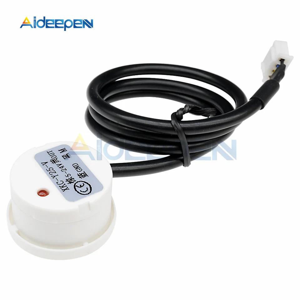 DC 5V 12V 24V XKC Y25 Non -kontaktné rozhranie Senzor Sensor DETECT DETEKTOR DETERÁCIE SNÚTORNÉHO PRIPRAVY NPN PNP RS485 Rozhranie