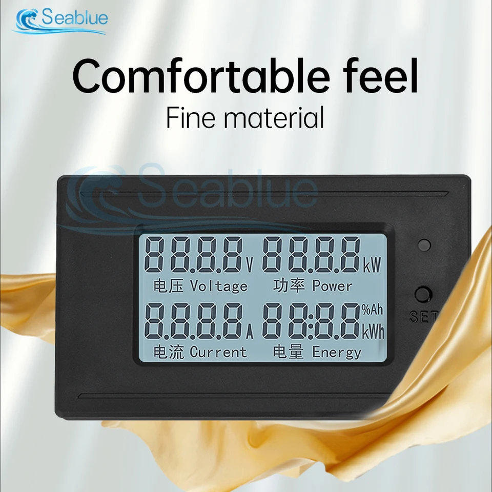 DC 6-200V 20A 50A 100A Tester batérií Coulomb meter indikátor kapacity batérie