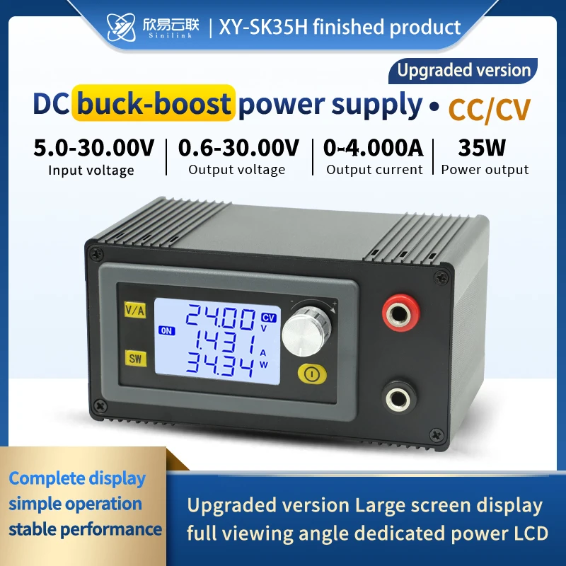 DC Buck Boost Converter 5.0 ~ 30 V až 0,6 ~ 30 V Nastaviteľný regulovaný laboratórny napájací zdroj CC CV 0 ~ 4,0A 6V 12V 24 V Power modul