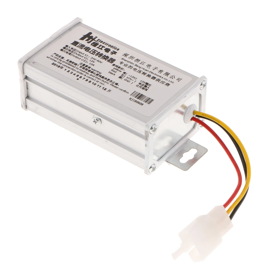 DC-DC 24-60V až 12V 10A Prevodník prevodníka výkonu Buck Converter