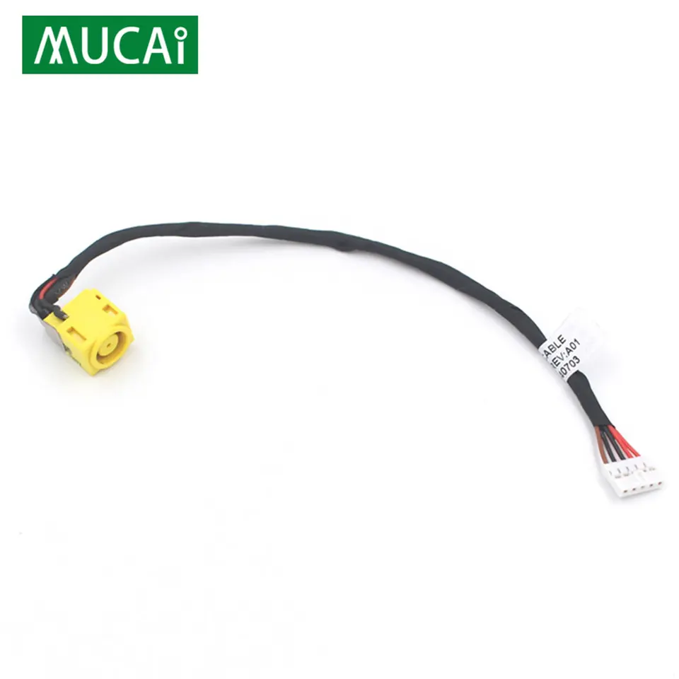 DC napájací konektor s káblom pre Lenovo B590 B580 V580 V580A V580C LAPTOP DC-In Flex kábel 50.4te08.031 50.4te08.021