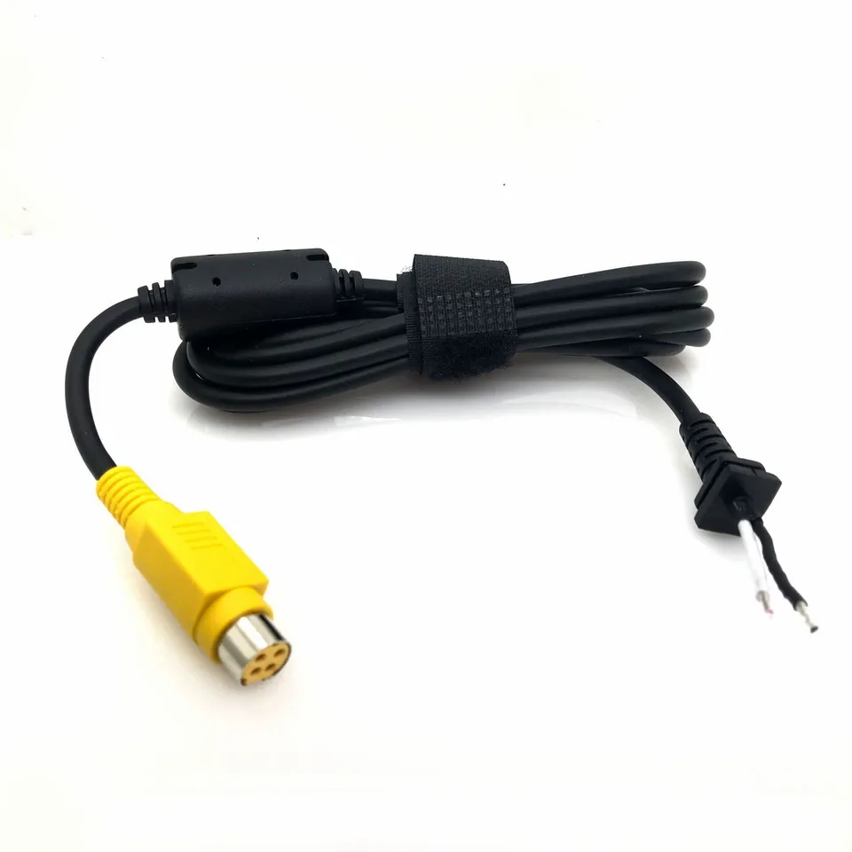 DC napájací kábel 4 kolíkový konektor konektora konektora TIP pre Toshiba Qosmio X300 X305 X305-Q706 Q708 Q712 Nabíjačka na napájací adaptér notebooku