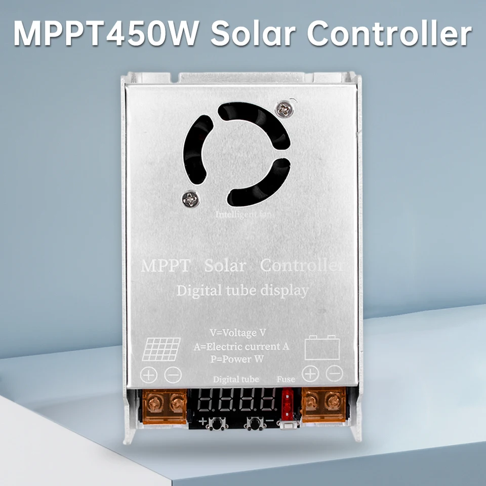 DC12-50V MPPT 450W Solar Controller 24V 36V 48V 60V 72V Zosilňovač Modul Solar Boost Regulátor regulovaný napájací zdroj energie