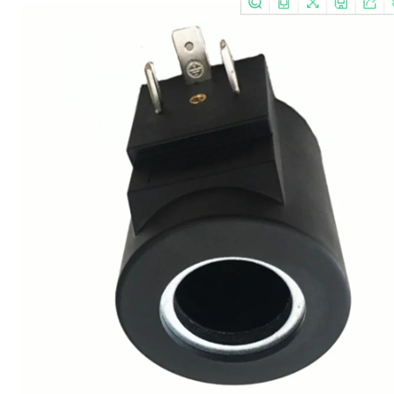 DC12V/DC24V/220VAC 20 mm jadro Pneumatického ovládacieho vzduchového solenoidového ventilu VÝHOLA 52 mm