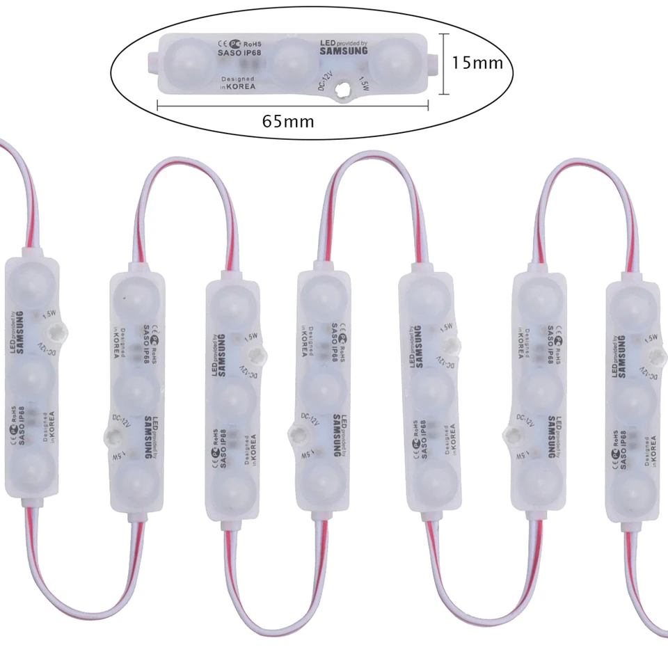 DC12V LED modul LIGHT 3LEDS