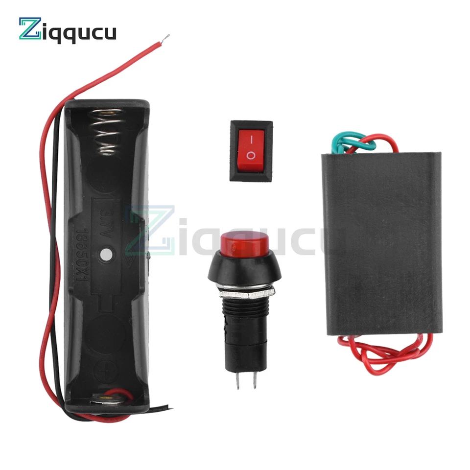 DC3.7-6V 2A 200KV Vysoké napätie Generátor Pulzový oblúkový oblúkový oblúkový modul modul modulu Zosilňovač modulu Zosilňovač modulu Zosilňovač modulu Zosilňovač