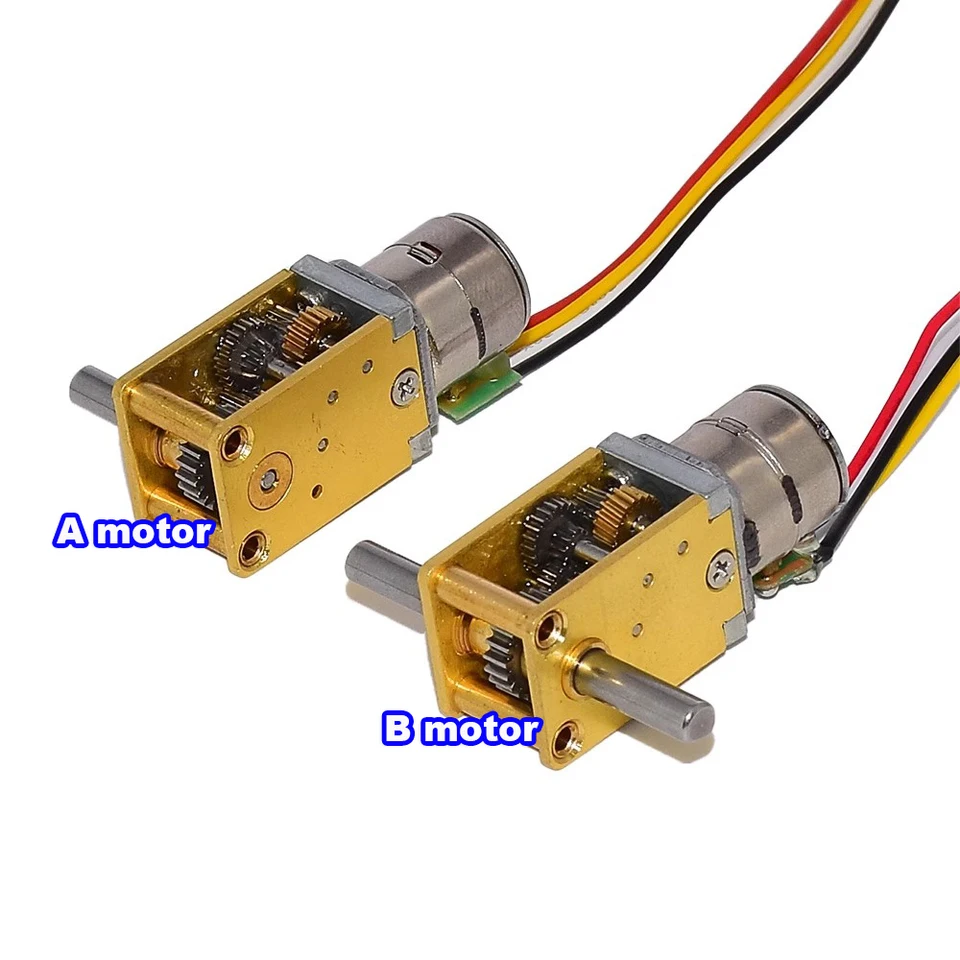 DC5V 10 mm viacerých redukčných pomerov Micro Gear STEPPER MOTOR