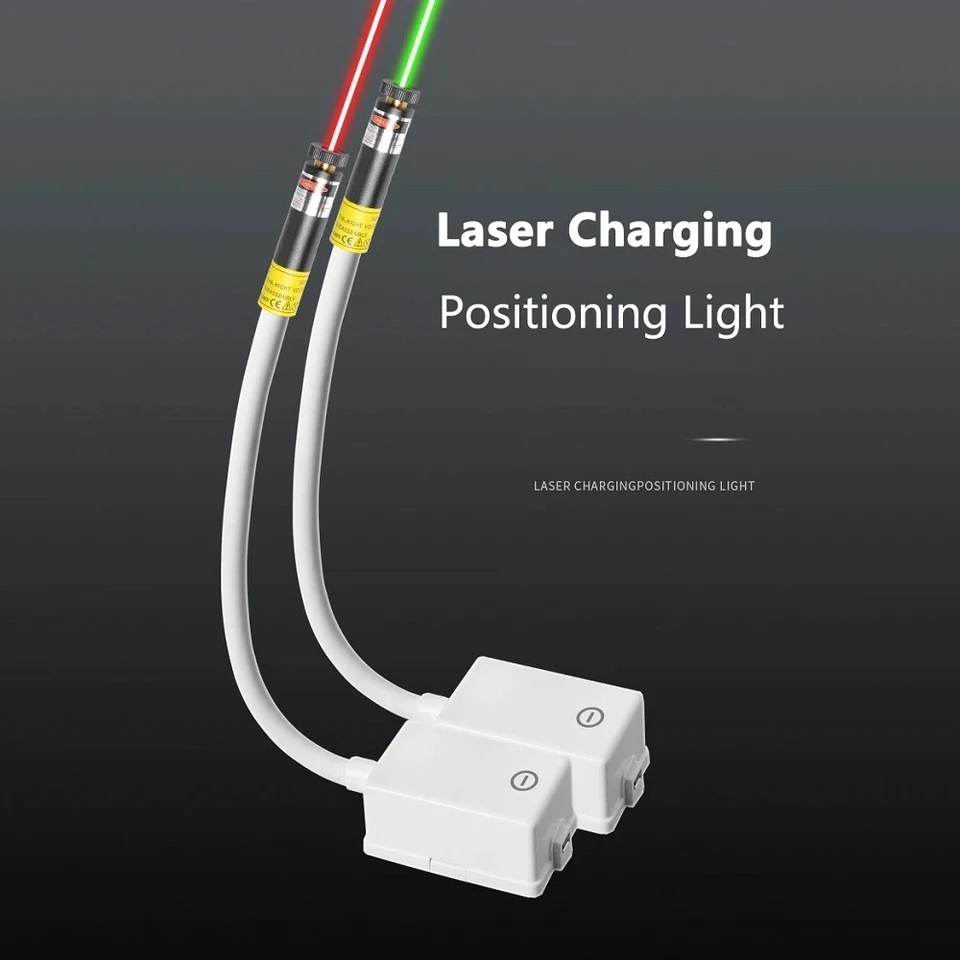 DC5V viacúčelové prenosné rezacie lôžko laserové infračervené lampa USB nabíjateľné červené/zelené pracovné svetlo na šitie