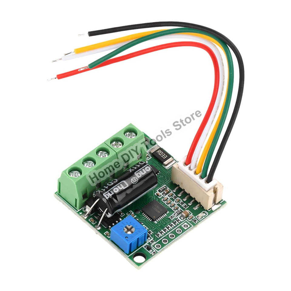 DC6-24V 100W BLDC bez kefy Motor Hall Hall Modul Motor Doska pohonu motora riadiaci ovládač Rýchlosť regulátora rýchlosti