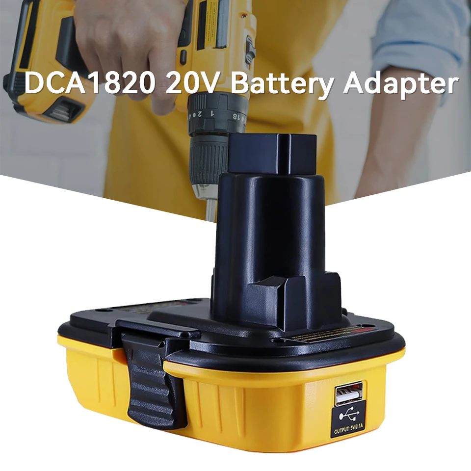 DCA1820 USB adaptér pre nástroje Dewalt 18V Convertu