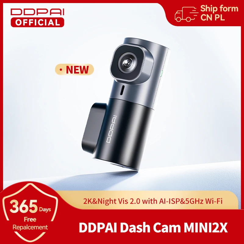 DDPAI 2K DASK CAM MINI2X 5GHZ WIFI s ADAS CAR DVR Camera Dashcam Night Vision2.0 Dash Camera Camera Camera 24H parkovací monitor