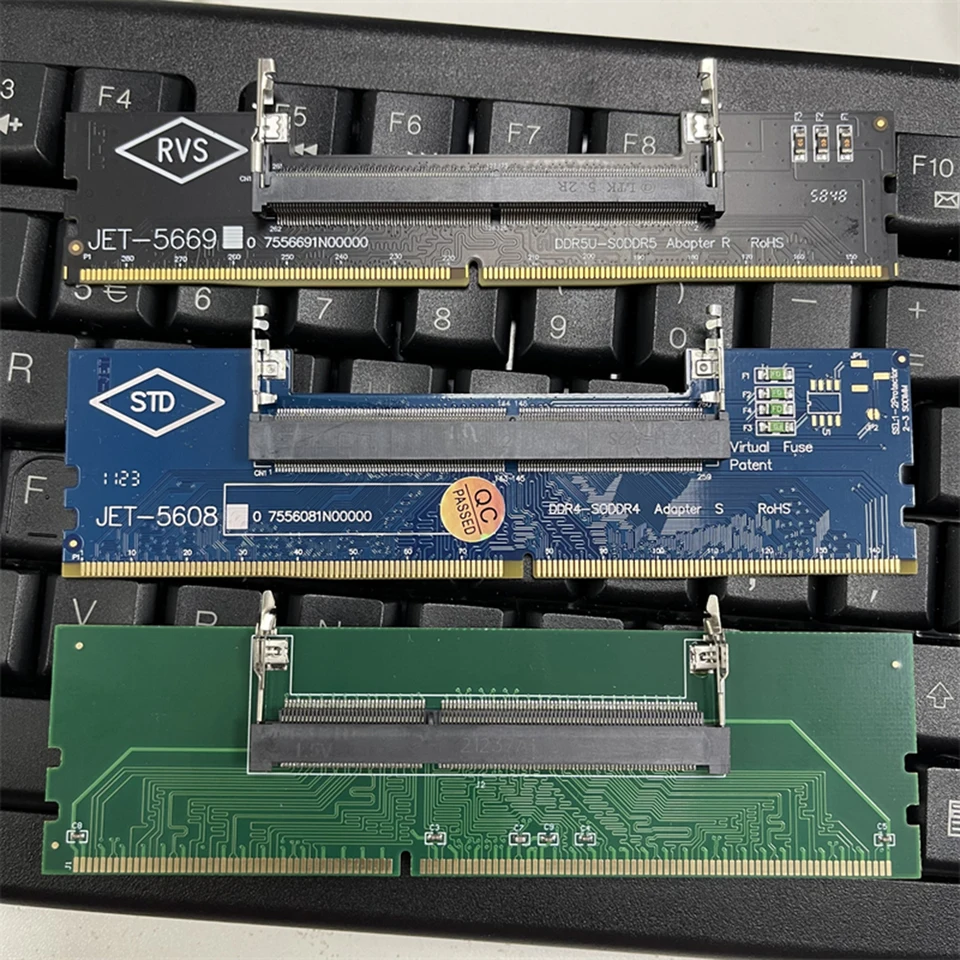 DDR3 DDR4 DDR5 SO-DIMM na PC DIMM KARTA KARTA KARTA KARTA KARTA RAM Adaptéra Adaptéra NAPOJECKÉHO PREPOJENIA KARTA Pamäťový adaptér