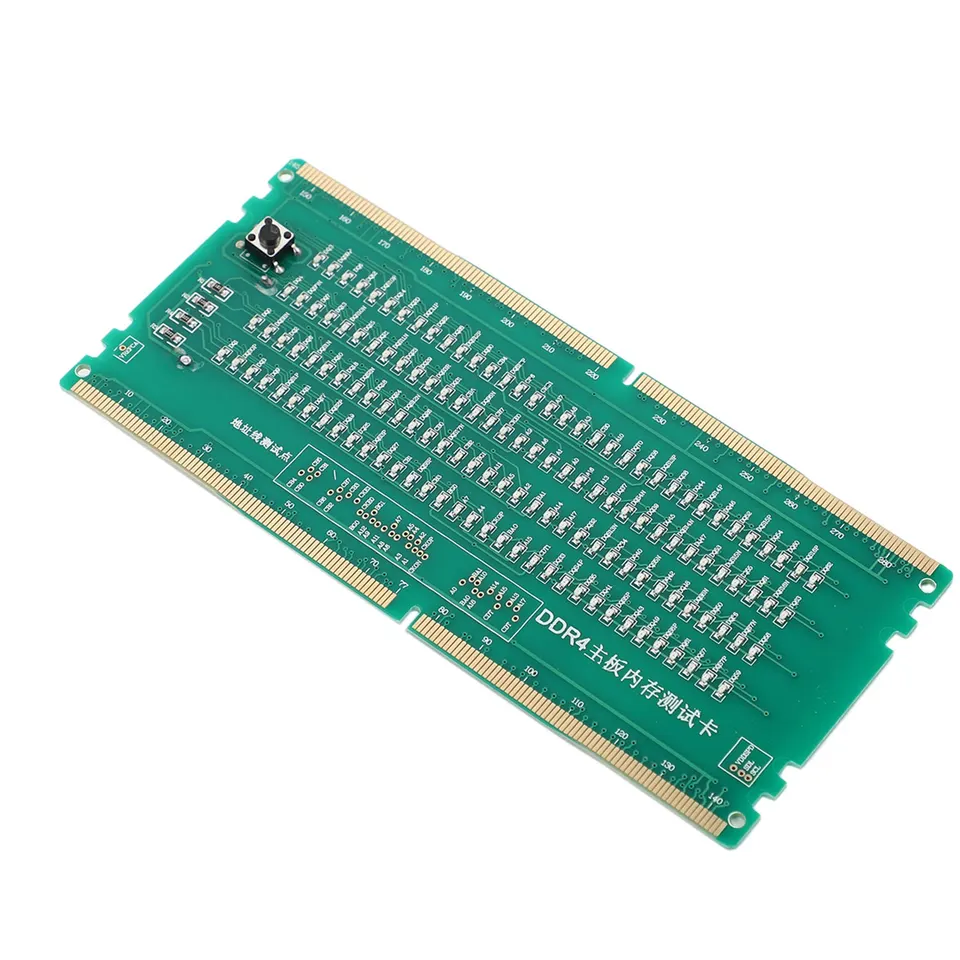 DDR4 testovacia karta RAM RAM Slot Out LED Desktop Analyzer tester Analyzer