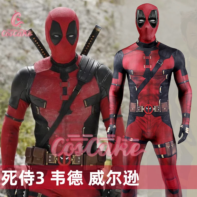 Deadpool cosplay cosutme wade winston wilson cosplay kostýmy film proti hrdinovi halloween