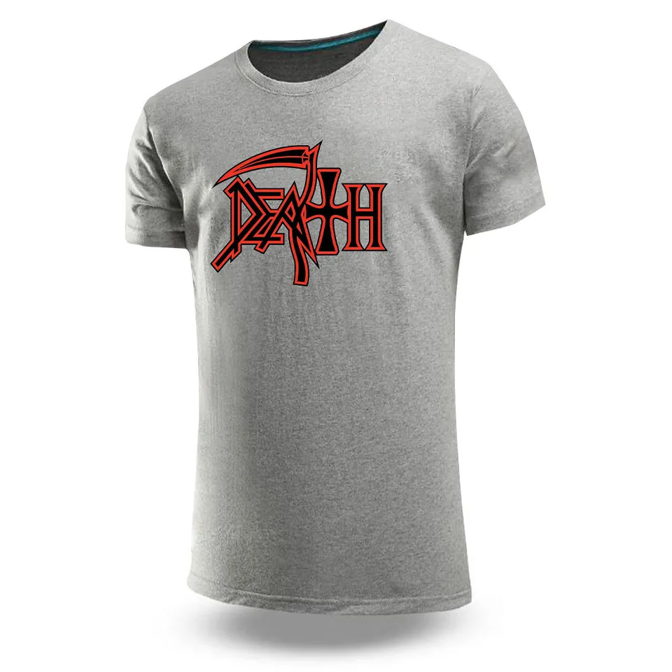 Death Rock Band Heavy Metal Men's Polo košeľa Summer s krátkym rukávom s vysokou cenou Aktivitu košeľa všestranná denná gombíková horná časť