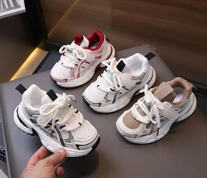 DEATICKÉ tenisky Jeseň Soft Sold Solled Anti Slip Dojčenské batoľa topánky dieťa First Walkers topánky dieťa chôdza bežecké topánky