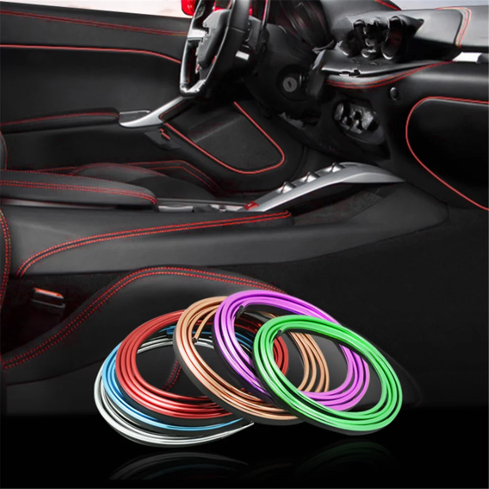 Decoration Line Bright Strip pre Hyundai IX35 IX45 IX20 IX25 I10 I20 I30 I40 HB20 Sonata Verna Solaris Elantra Accent Accent