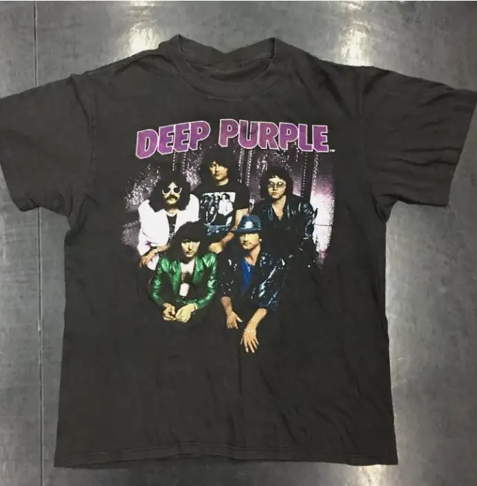 Deep Purple Band Tshirt Classic Black Unisex Darček pre Deň otca