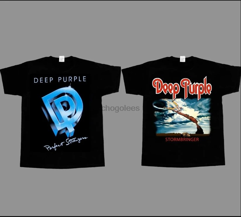 Deep Purple Perfect Strangers Stormbringer nové čierne tričko