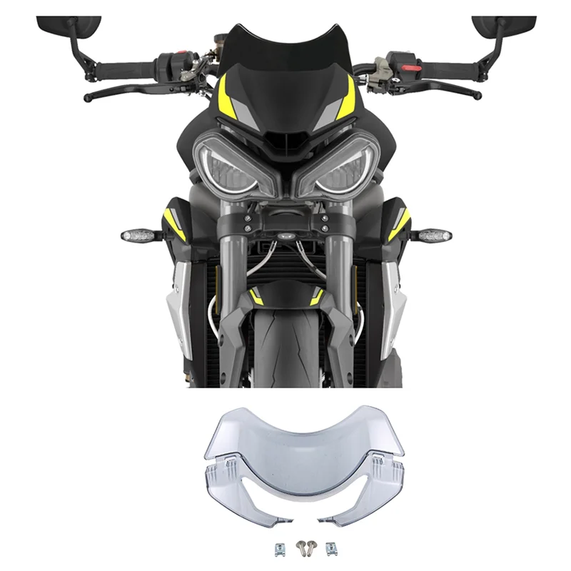 Deflektor veterného skla čelného skla motocykla pre Triumph Street Triple 765 RS765R
