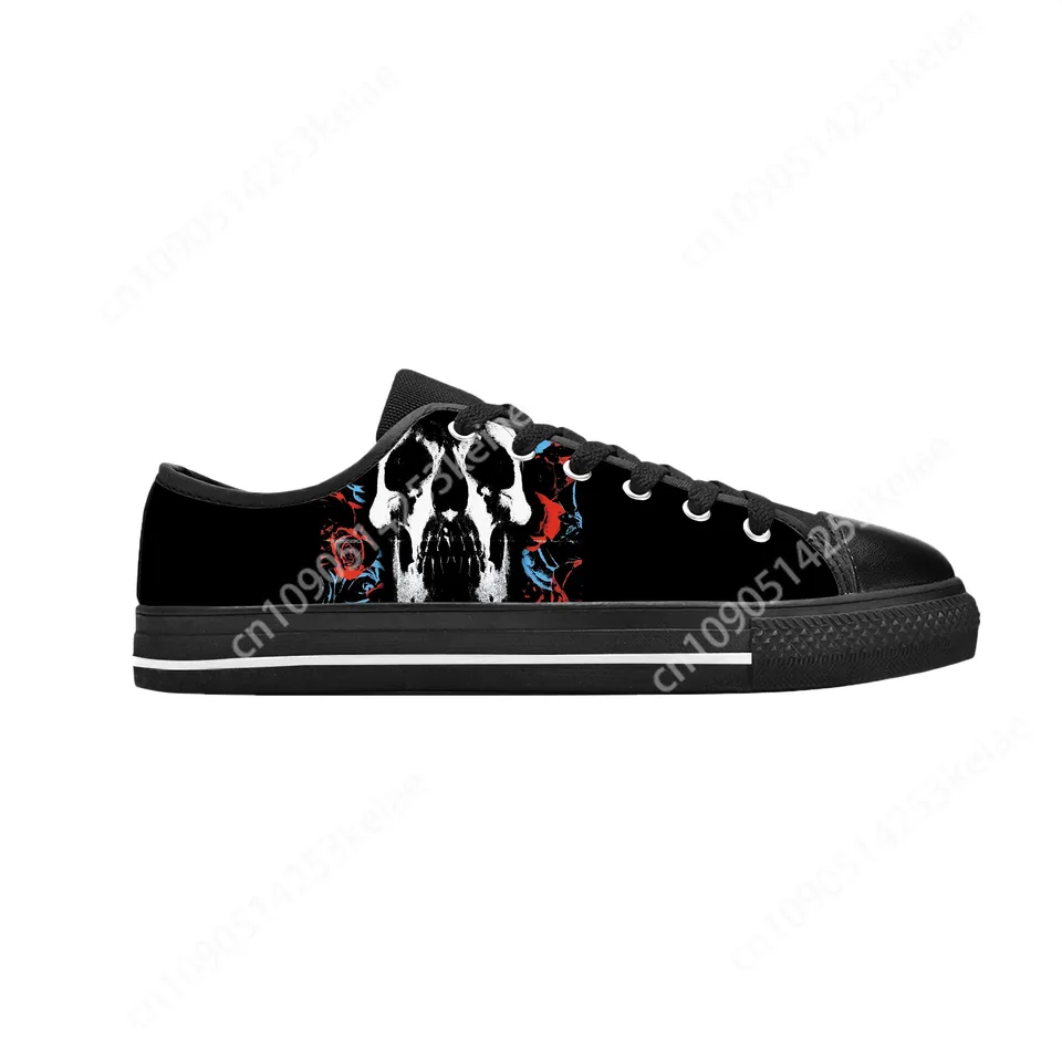 Deftones Eagle Skull Skell Rock Band Music hudba cool handriky topánky s nízkym vrcholom Priepustné priedušné 3D tlače Men Dámske tenisky