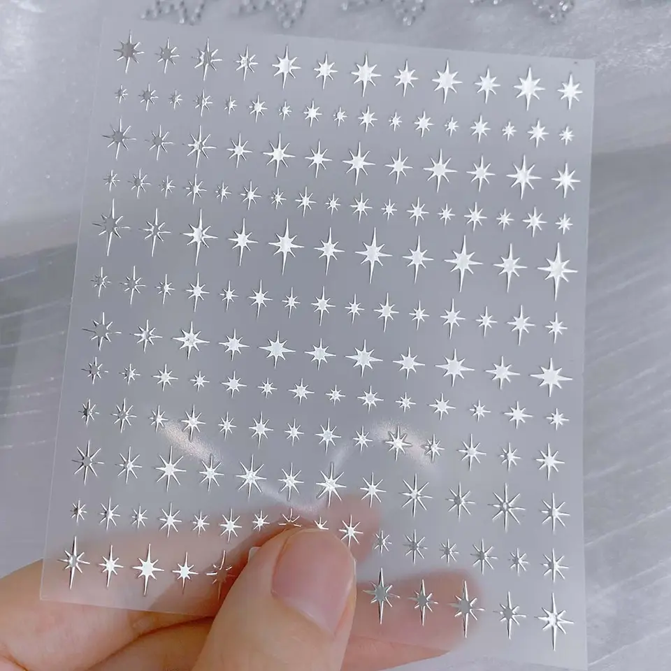 Dekoratívne hviezdne nálepky Scrapbooking Journal Plánovač nálepky nálepky pre domáce zvieratá dekoratívne nálepky DIY Guka Nail Art