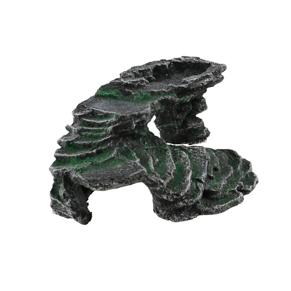 Dekoratívne skalné korytnačky Basking Platform Lively Simulation Turtles Rock Resting Dock Turtle Turtle Step Ramps Ramps