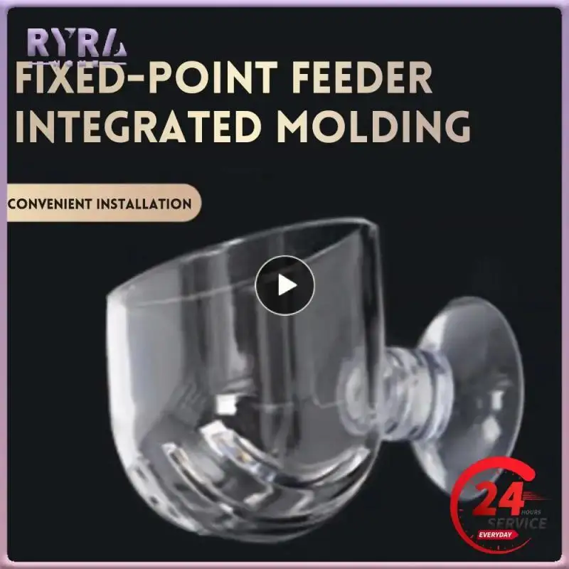 Dekorácie akvária Závesné rybie nádrž mini kryštál akrylové sklo hrnca Polka Polka Planting Parsering Cylinder Cupov príslušenstvo